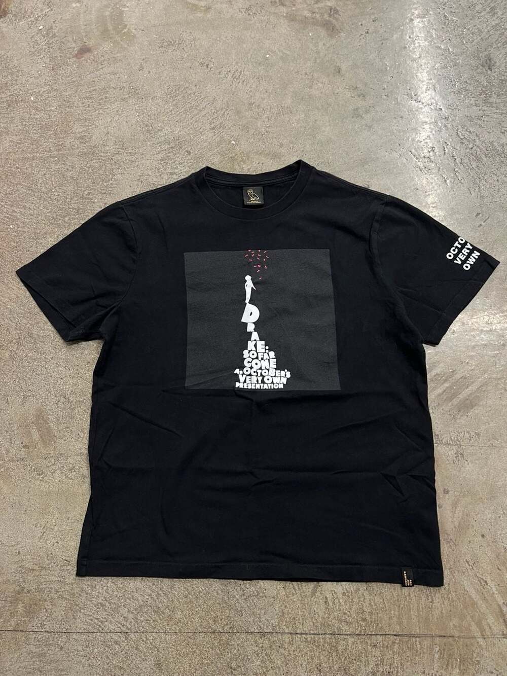 OVO Drake So Far Gone T-Shirt Black